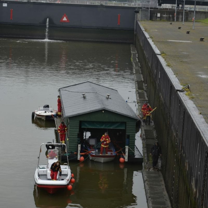 Doppelschleuse, Bremerhaven